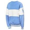 thumbnail image 3 of Youth Outerstuff  Blue New York Mets Ultimate Pastels On Base Sweatshirt, 3 of 3