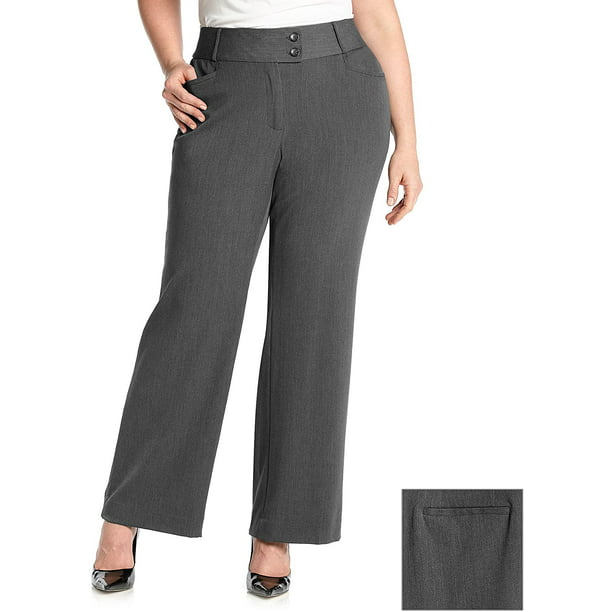 Rafaella - Curvy-Fit Pants - Walmart.com - Walmart.com