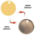 thumbnail image 3 of ADDHAT Toilet Seat Hinge Covers Stainless Steel Golden Decorative for Bathroom Use, 3 of 7
