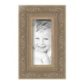 thumbnail image 2 of ArtToFrames 4" x 9" Majestic  Silver Picture Frame, 4x9 inch Gold Wood Poster Frame (WOM-5121), 4 Pack, 2 of 6