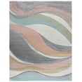 thumbnail image 2 of Safavieh Hollywood Dalton Abstract Area Rug, Gray/Pink, 10'6" x 14', 2 of 11