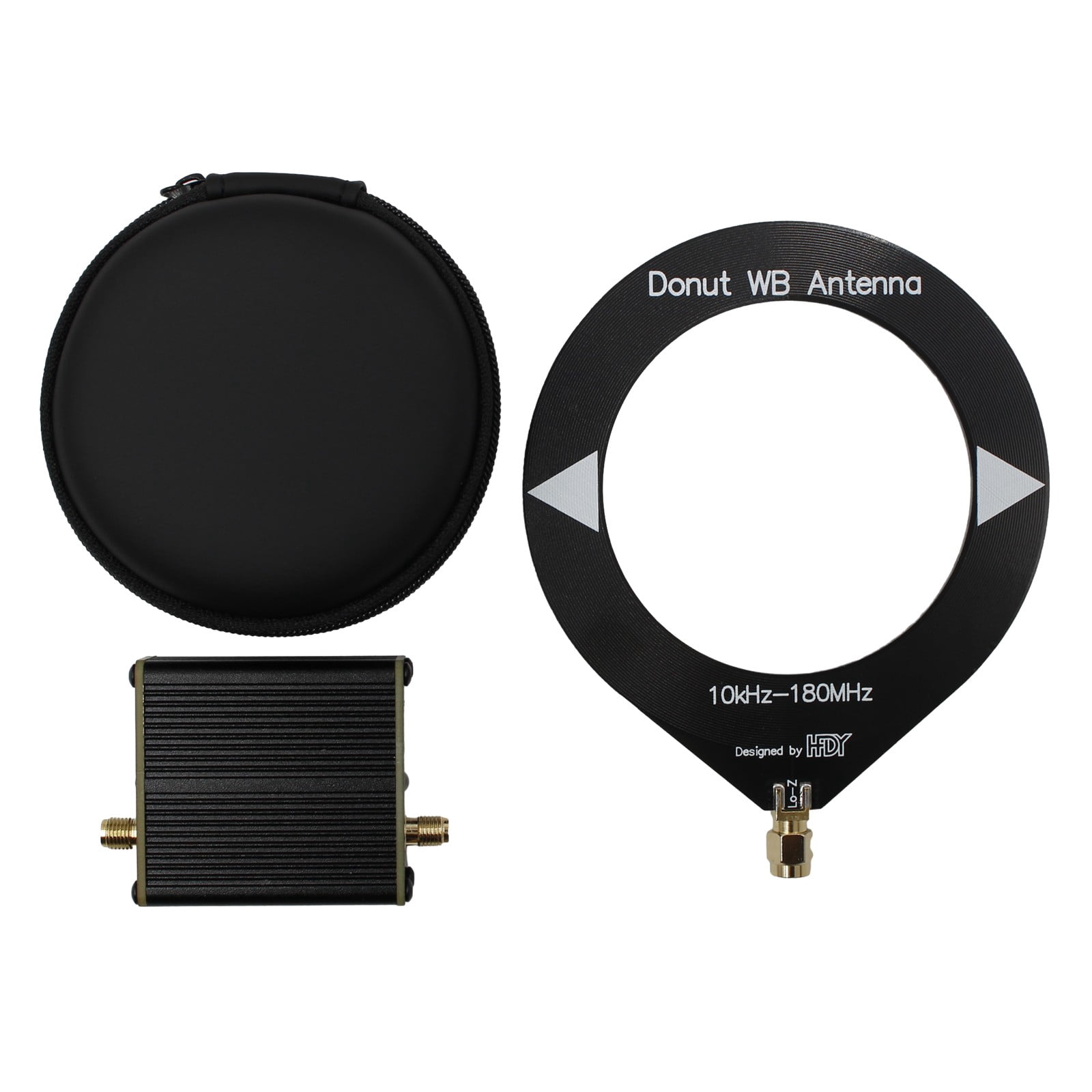 Antena MW Pequeña De 1 MW Para Radio – Portátil Y Ligera – Compatible Con HFDY Malahiteam DSP2