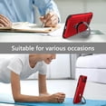 thumbnail image 5 of Allytechgroup Militargy Grade Shockproof Case for Apple iPhone 14 Plus, Magnetic Cover Compatible with Magsafe & Car Mount Ring Kickstand Bumper Case for Women Men, Red, 5 of 10