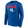 thumbnail image 2 of Men's Keon Coleman Royal Buffalo Bills Team Wordmark Name & Number Long Sleeve T-Shirt, 2 of 3