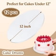 thumbnail image 2 of Tablas para tartas Essenya redondas de 12 pulgadas (30 cm), 12 piezas, 2 of 7