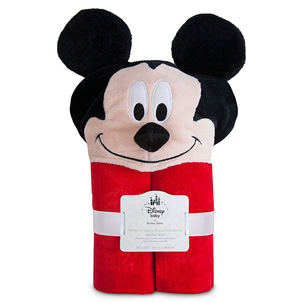 Disney Mickey Mouse Hooded Towel for Baby Toddlers Boys Clubhouse