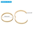 thumbnail image 2 of Unique Bargains 53mm/2.1inch Binder Rings, 5PCS Paper Rings Book Rings Loose Leaf Binder Rings Small for Index Cards Craft Classroom, 2 of 7