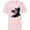 Soft Pink, variant on Star Wars Darth Vader Lightsaber Pose Grid Sketch - Short Sleeve T-Shirt for Kids - Customized-White