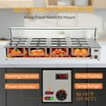 thumbnail image 6 of ROVSUN 96 QT Stainless Steel Chafing Dishes with Items Included, 6 of 8