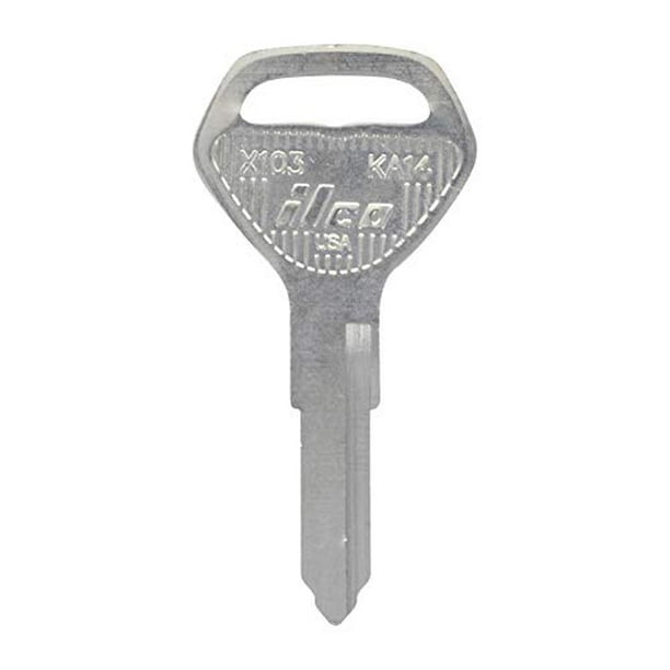 Llave en blanco universal Hillman KA-14(X103)KAW para cerraduras