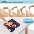thumbnail image 3 of Yayeee 6 Pack Kitchen Dishcloths for Washing Dishes Soft Absorbent Microfiber Towels, Blue Christmas Socks Pattern, 3 of 9