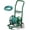 Green, variant on Garden Hose Reel Cart with Wheels, Outdoor Heavy Duty  Coated Steel Mobile Water Hoses Holder Winder Holds 125 ft 5/8" Hoses with 3.9ft Leader Hose and Basket for Outside, Brown