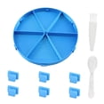 thumbnail image 4 of Bandeja clasificadora de cuentas, organizador resistente a arañazos para bordado azul, 4 of 9