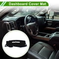 thumbnail image 2 of Unique Bargains Dash Cover for Chevrolet Silverado 2007-2013 No Hud Dashboard Cover Car Interior Anti-Slip/Anti Dust Polyester Black with Blue Edge 1 pcs, 2 of 7