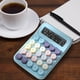 thumbnail image 5 of Calculadoras básicas estándar de oficina y papelería Mini calculadora digital de escritorio con pantalla LCD de 12 dígitos - Calculadora de bolsillo para el hogar, la escuela y los niños Una calculado, 5 of 7