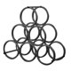 thumbnail image 1 of Iron Art Wine Rack,Freestanding Vintage Style, 1 of 5