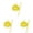 L, variant on Bee Watering Station Yellow Bee-Shaped Feeders Reusable Outdoor Waterer for Bees Butterflies and Pollinators