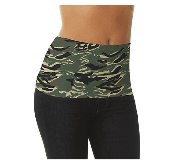 Flexees Hip Nipper Shapewear Layer Under The Top Over The Pants Tone Shape Tummy
