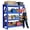 Blue, variant on Welfiya 5-Tier Garage Shelving,24"W Storage Shelves,2500LBS Heavy Duty Shelving, Adjustable Metal Shelving Units for Storage Rack for Shed Warehouse Basement, Black,24"W x 16"D x 63"H