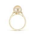 thumbnail image 2 of ANGARA Golden South Sea Cultured Pearl and Diamond Bypass Ring in 14K Yellow Gold for Women | June Birthstone, Birthday, Anniversary, Jewelry Gift for Women | Pearl Ring, 2 of 8