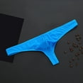 thumbnail image 1 of NARABB Men's Underwear Panties Sexy Thong Shorts Raised Underwear Ice Silk T Underwears, 1 of 7