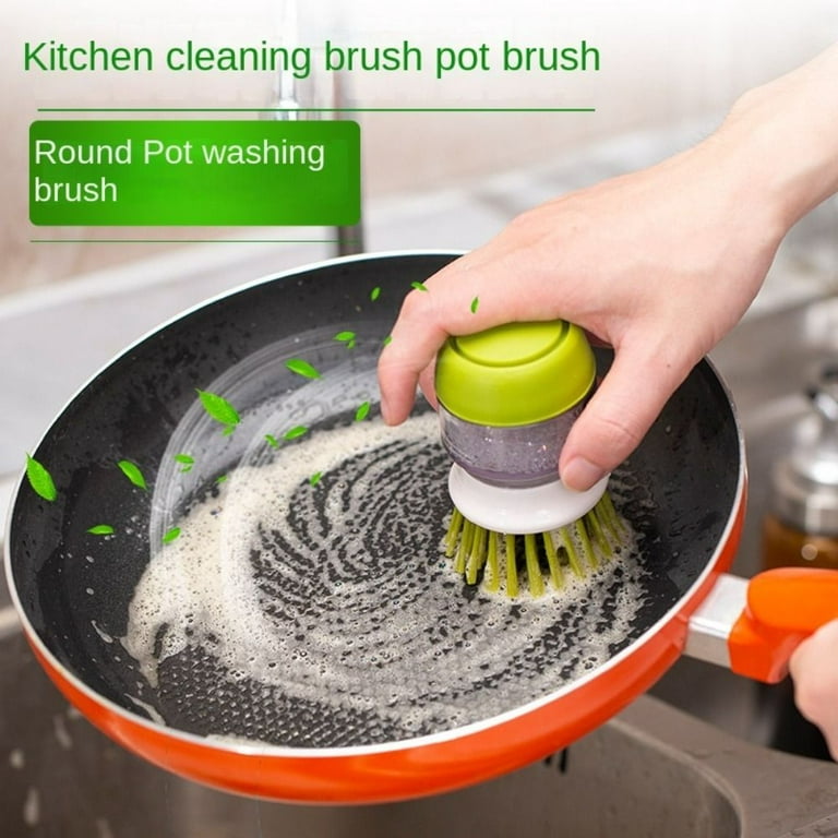 Kitchen Pot Wash Brush Dish Cleaning Tools Long Handle Dishwashing