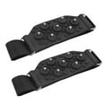 thumbnail image 2 of 4x Universal Ice Cleats Traction Crampons Ice Snow Anti Slip Spikes Grips Calzado antideslizante Pinzas de para hombres Mujeres Caminar Escalada Macarena Puños antideslizantes con pinchos., 2 of 8