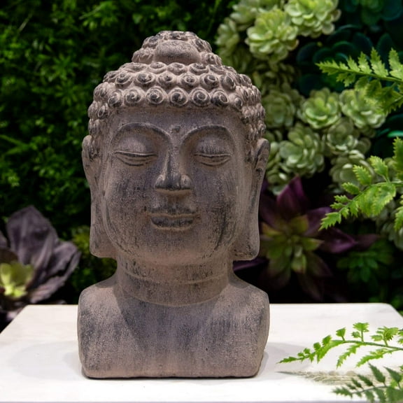 Urban Trends Terracotta Buddha  Head