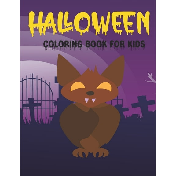 Halloween Coloring Book For Kids: Spooky, Fun, Tricks and Treats Relaxing Coloring Pages for kids Relaxation, Halloween Coloring Book For kids (Paperback)