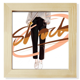 thumbnail image 1 of El diseño de la figura de la ilustración de arte shock chica Pantalla de escritorio de pared de fotograma cuadrado, 1 of 4