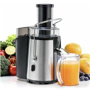 Centrifugal Juicer 700W, High Juice Yield Extractor with 2L Pulp Container & 1L Juice Cup, Dual-Speed Control Easy Clean Compact Fruit Vegetable Juicer for Orange Lemon Carrot