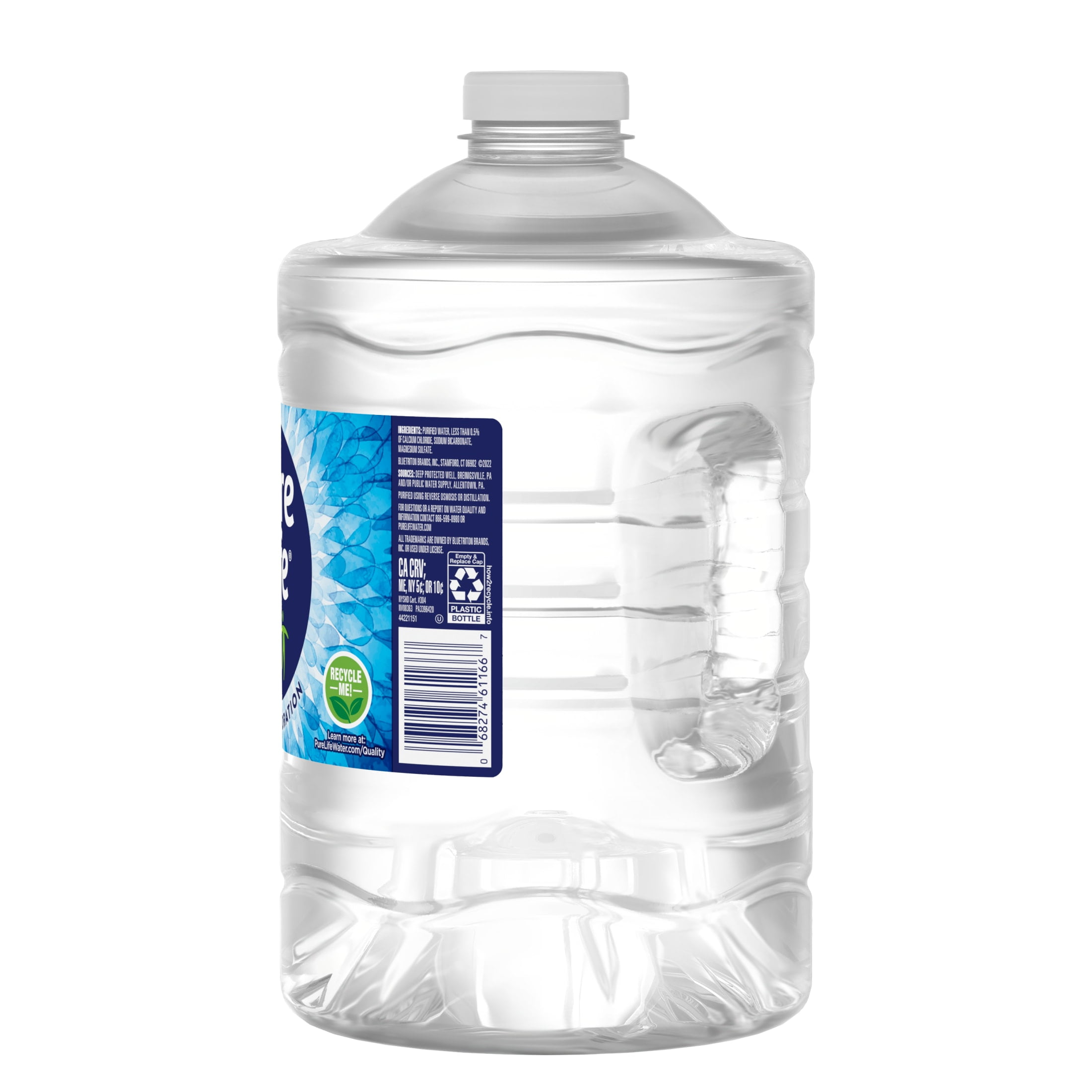 Pure Life - Brandclub - Pure Life Purified Water, 3-Liter, Plastic