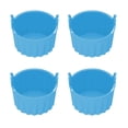 thumbnail image 1 of Molde para freidora de silicona, bandeja para freidora de silicona, bandeja para molde para freidora reutilizable, molde para microondas para huevos horneados para freidora, accesorios para freidora, 1 of 2