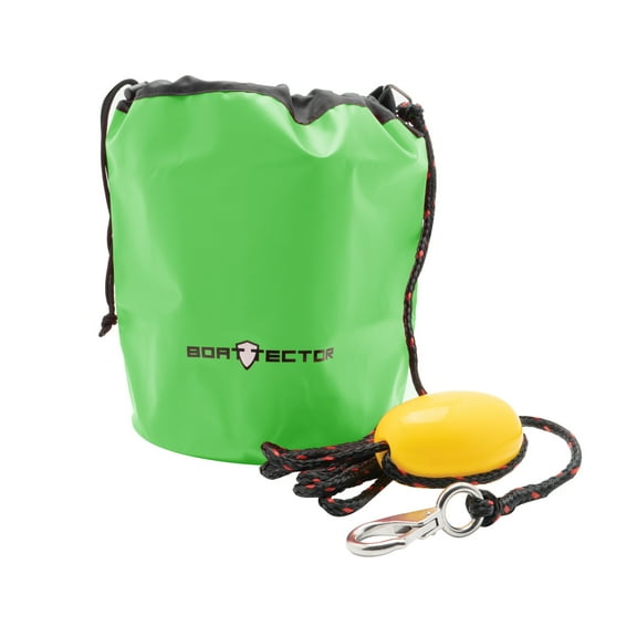 Extreme Max 3006.6874 BoatTector All-in-One PWC Sand Anchor and Buoy Kit with 6' Rope and Snap Hook - Green