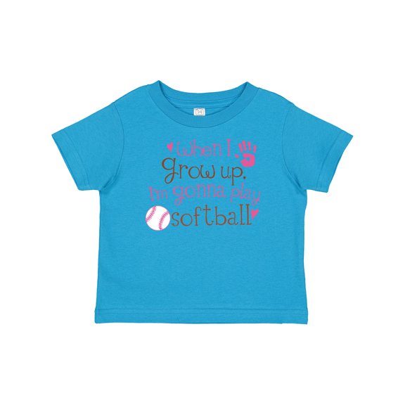 Inktastic Future Softball Player Girls Girls Baby T-Shirt