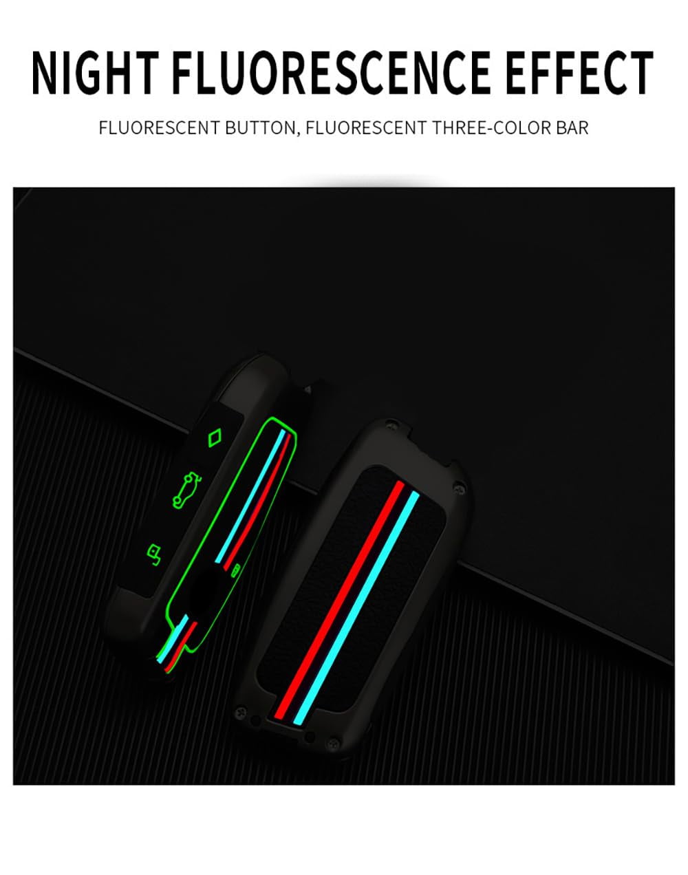 Key Cover Fit for BMW 2023 Key Fob Metal Key Case Silicone Car Key Shell Anti-fall Anti-Scratched Fit for BMW X5 X6 X7 IX XM I4 I7 3 Series 7 Series 740 760i Keyless Entry Remote