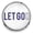 Dark Blue, variant on Choose Color | Let Go, Let God Snap Jewelry Ginger Charm Button, For Interchangeable DIY Customizable Accessories