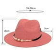 Baqcunre Clearance! Sun Hats for Women, Spring And Summer Pearl