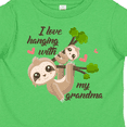 thumbnail image 4 of Inktastic Hanging With My Grandma Boys or Girls Toddler T-Shirt, 4 of 5