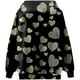 thumbnail image 4 of Sudaderas con capucha y cuello vuelto para mujer, sudaderas con estampado de manga larga, suéteres, Tops con cordón Fridja  czfsfas5641, 4 of 5