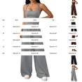 thumbnail image 4 of Women's Summer Spaghetti Strap Sleeveless Jumpsuit Wide Leg Baggy, 4 of 7