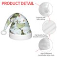 thumbnail image 4 of Balery Mallard Ducks Wild Birds Pattern Santa Hat Christmas Hat Funny Christmas Hat Christmas Knitted Beanie Hat For Kids, 4 of 6
