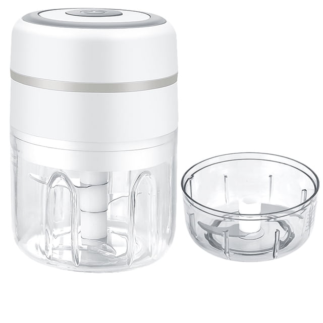 100ml/250ml Smart Gadget Mini Triturador de ajo Procesador de alimentos Carga USB Picadora de verduras eléctrica