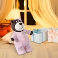 thumbnail image 6 of Simzone Pink Hansbear 13.5" Plush Cute Stuffed Animal, Soft Stuffed Bear with Removable Pink Pajamas, Interactive Animated Stuffed Plush Toy for Boys, Girls and All Ages, 6 of 6