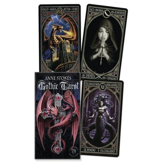 Anne Stokes Gothic Tarot Deck, (Hardcover)