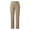 Khaki, variant on IDALL Linen Pants Women Petite Pants Women Solid Trouser Pant Casual Baggy Elastic Waist Trouser Wide Leg Pant With Pocket Fashion Pant Baleaf Pants Women Summer Pants Black L