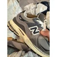 thumbnail image 2 of New Balance 2002R Shoes Sneakers Mens size 9 Navy Castlerock Blue Gray M2002REL, 2 of 5