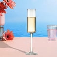 thumbnail image 4 of ACDANC 6Pcs Champagne Flutes Plastic 5.5 oz Sleek Touch Champagne Glasses Party Cups for Parties Mix1, 4 of 7