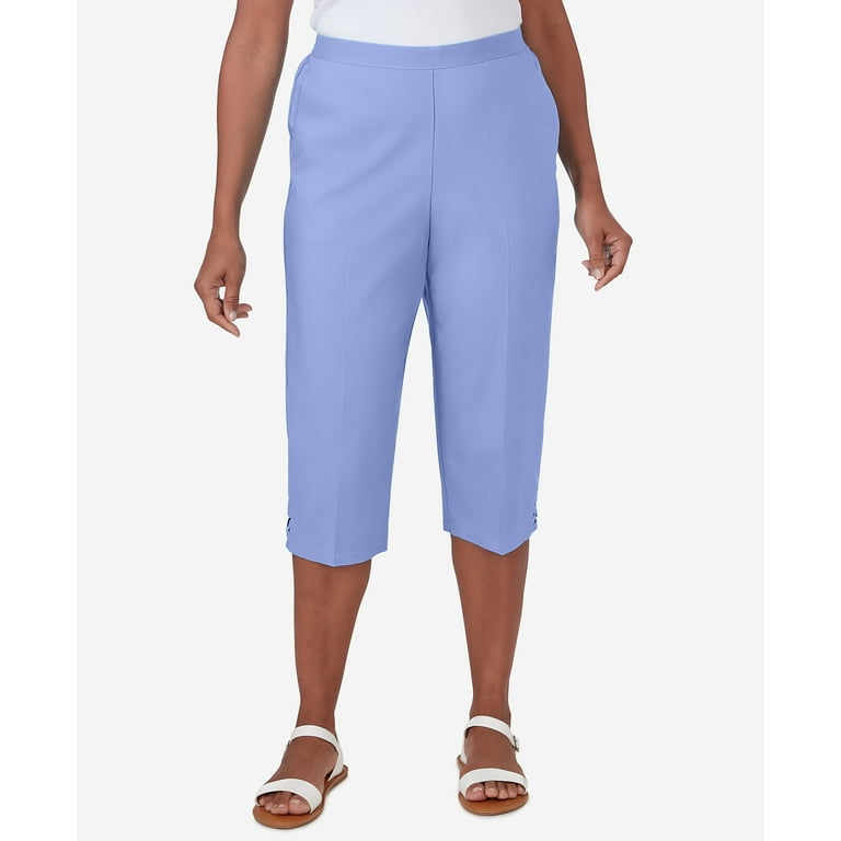 Alfred dunner petite capri pants best sale