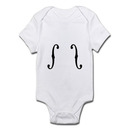 

CafePress - F Holes Infant Bodysuit - Baby Light Bodysuit